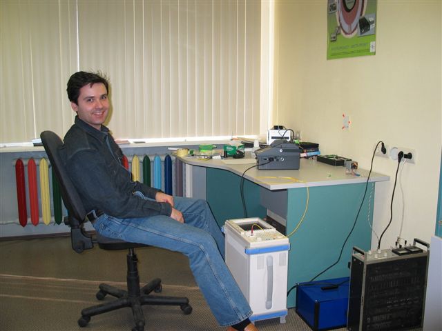 Konstantin Zagorulko develops new fiber lasers